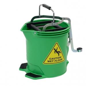 Edco 15L Wringer Mop Bucket Green (2/ctn)