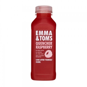 Emma and Toms 450ml Quencher Raspberry (10/ctn)