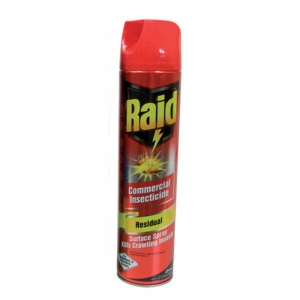 450gm Raid CIK Residual Surface Spray Red (12/ctn)