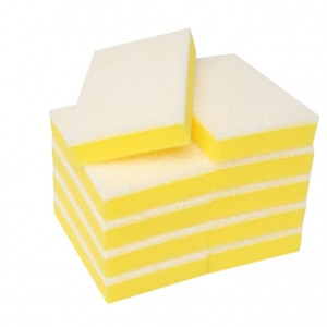 Edco Super Quality Non-Scratch Scourer/Sponge White 15x10x3cm (100/ctn)