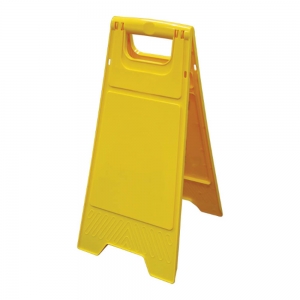 Edco contractor Blank Sign - Yellow (10/ctn)