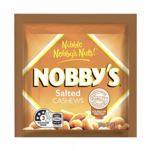 Nobby's Cashews 50g (12/ctn)